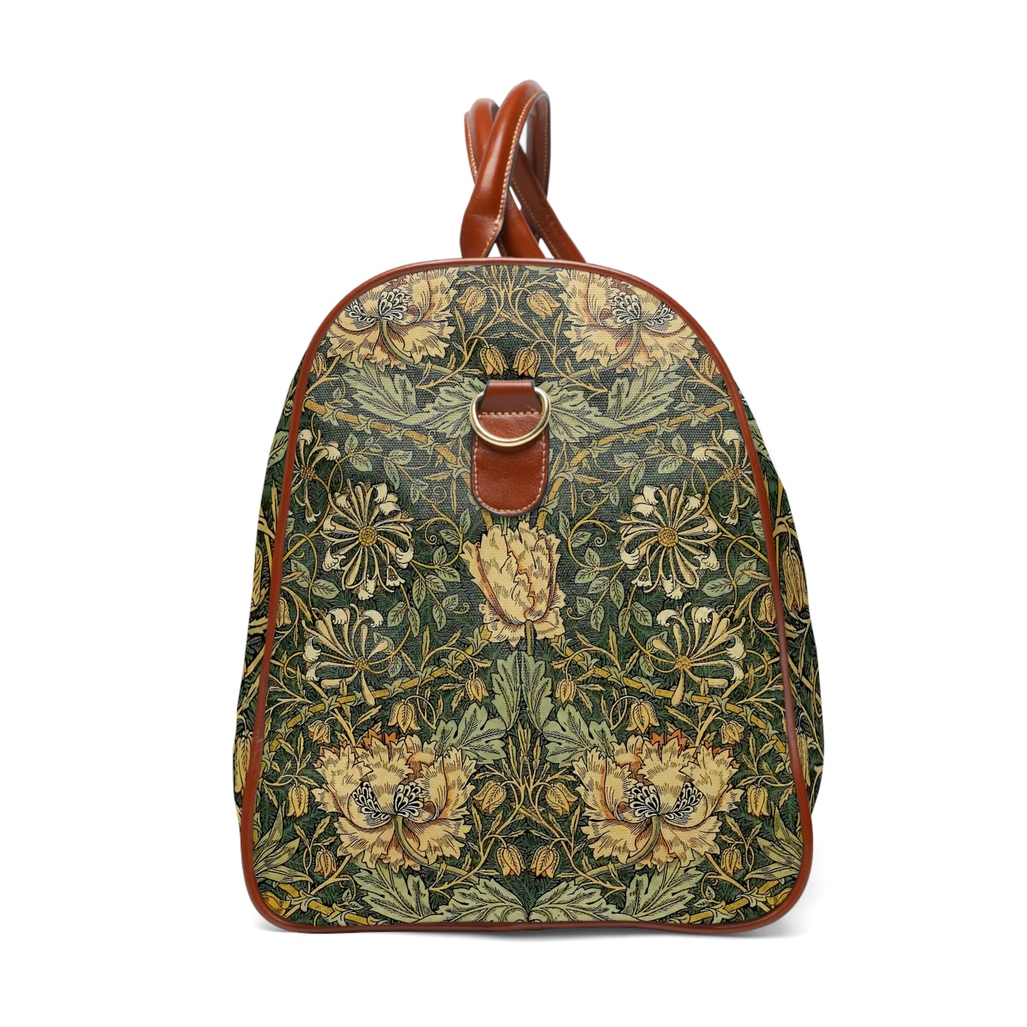 William Morris Dark Honeysuckle Waterproof Travel Bag