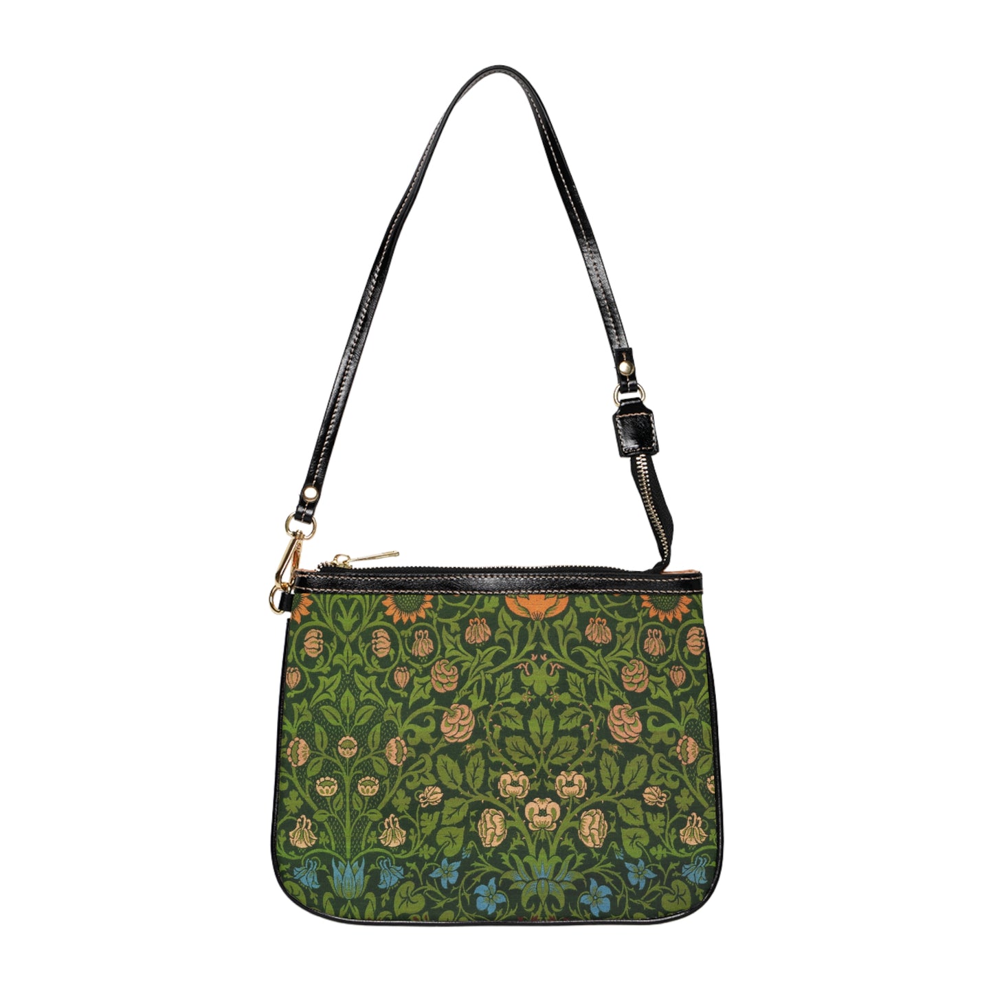 William Morris Violet and Columbine Small Shoulder Bag