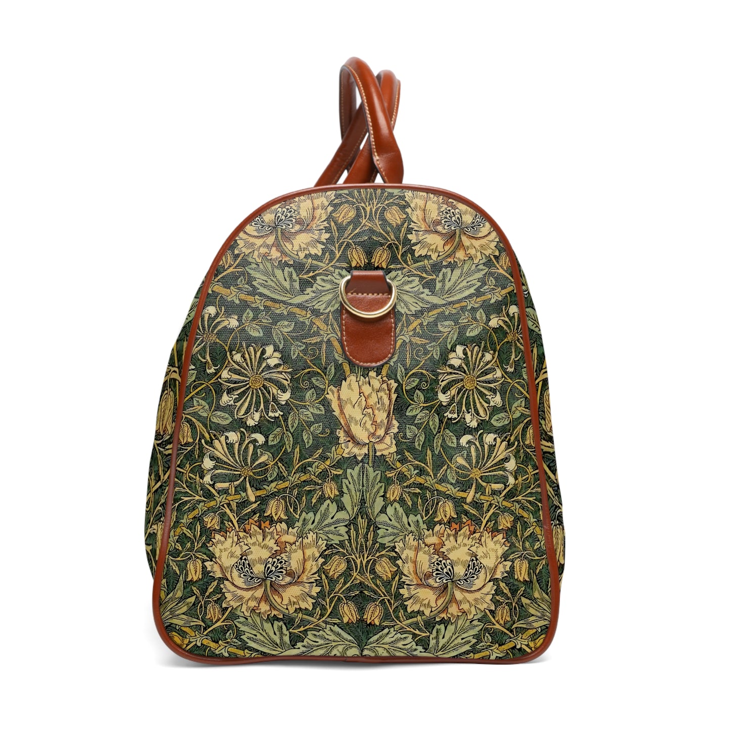 William Morris Dark Honeysuckle Waterproof Travel Bag