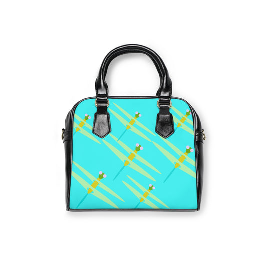 Sky Dragonfly Shoulder Handbag