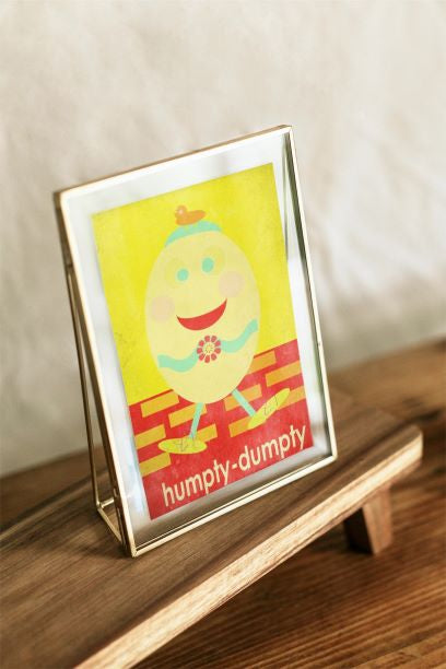 Humpty-Dumpty Semi-Glossy Paper Wall Art Print