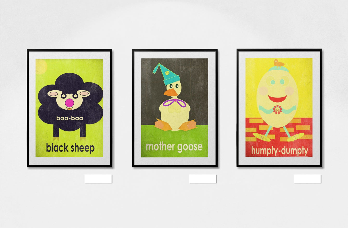 Mother Goose Semi-Glossy Paper Wall Art Print