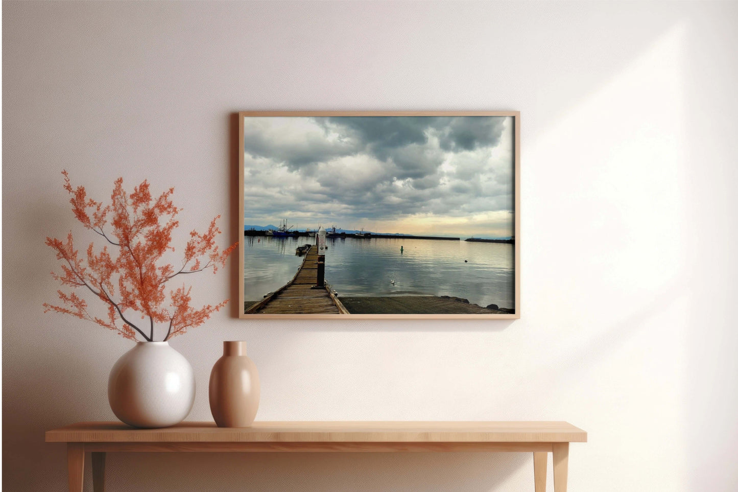 The Floating Dock Museum-Quality Wall Art Print