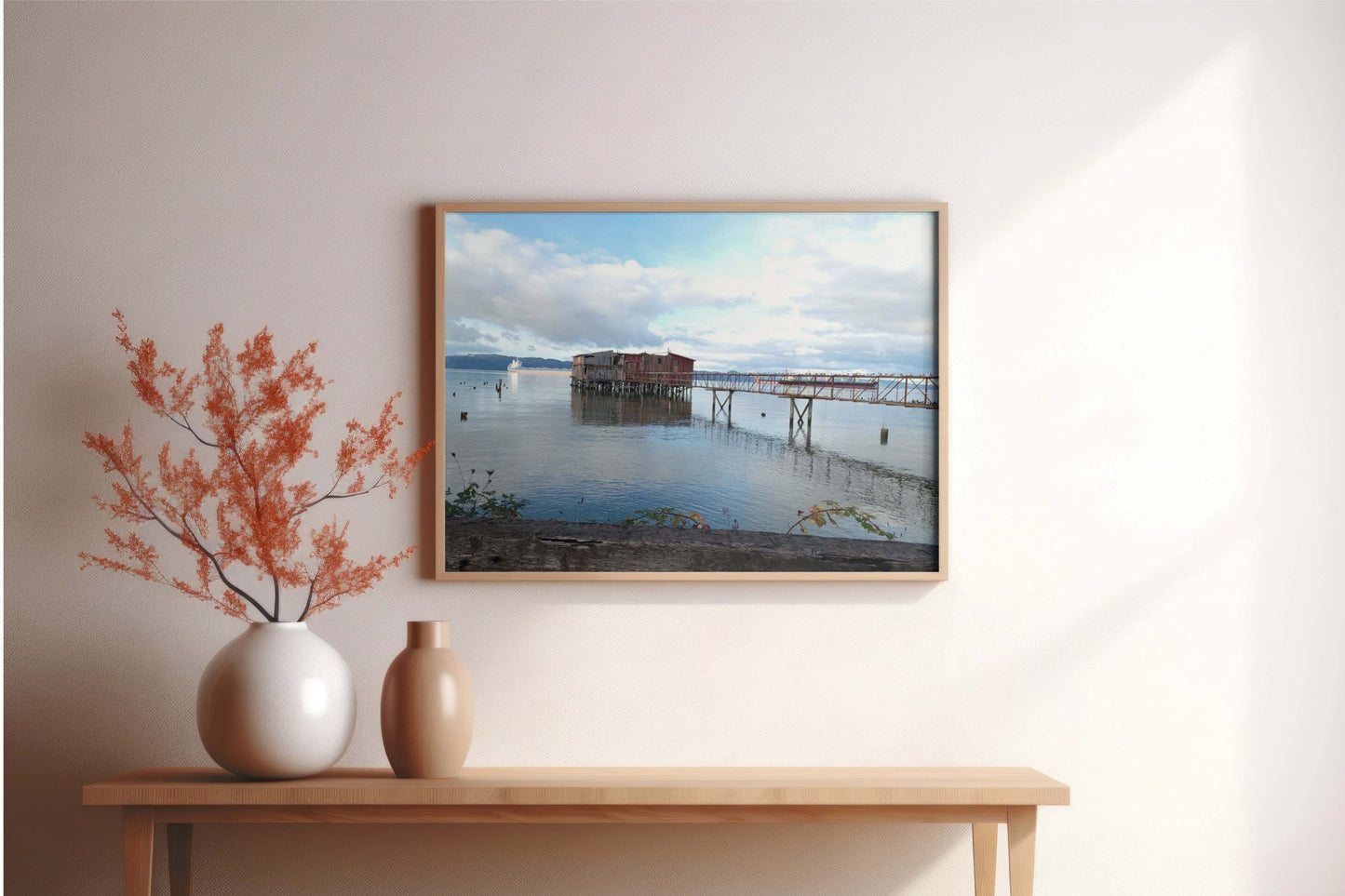 Cannery Reflections Museum-Quality Wall Art Print