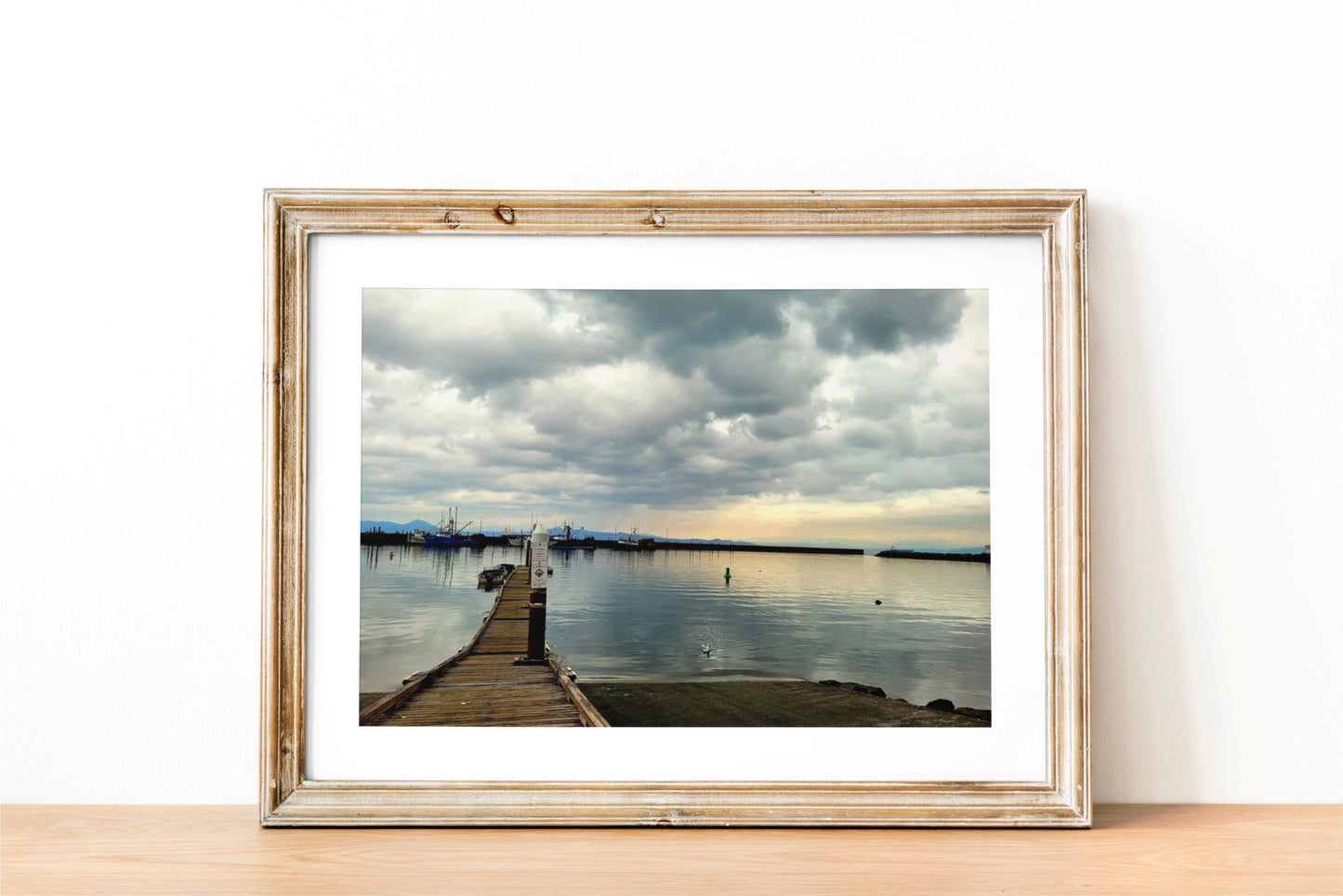 The Floating Dock Museum-Quality Wall Art Print