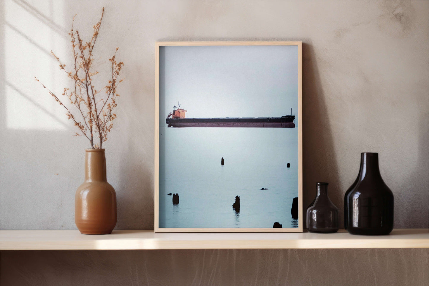 The Blue Ship Museum-Quality Wall Art Print