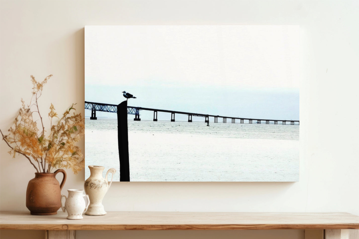 One by the Bridge Museum-Quality Wall Art Print