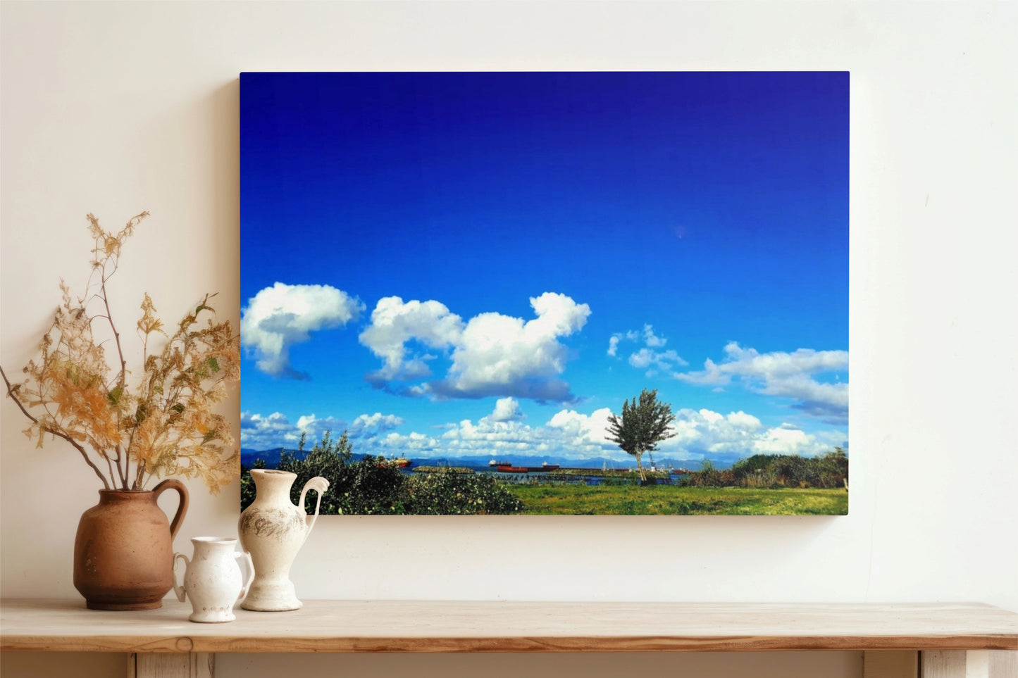 Harold and the Clouds Museum-Quality Wall Art Print