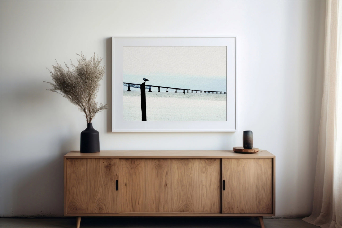 One by the Bridge Museum-Quality Wall Art Print