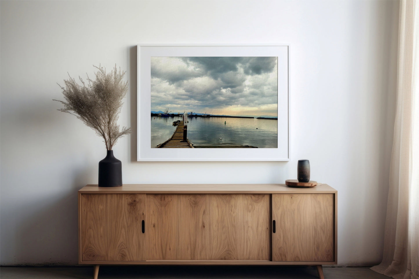 The Floating Dock Museum-Quality Wall Art Print