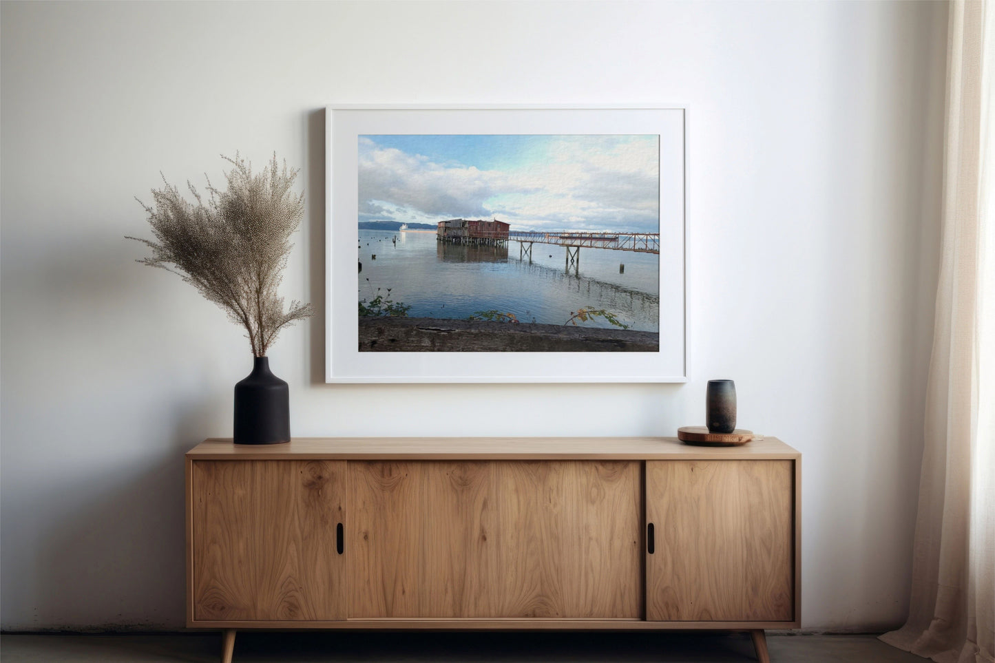 Cannery Reflections Museum-Quality Wall Art Print