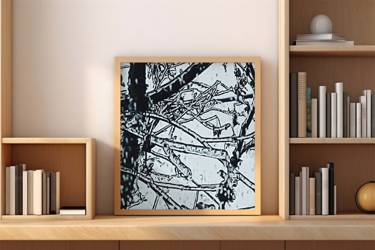 Crystal Branches Museum-Quality Wall Art Print