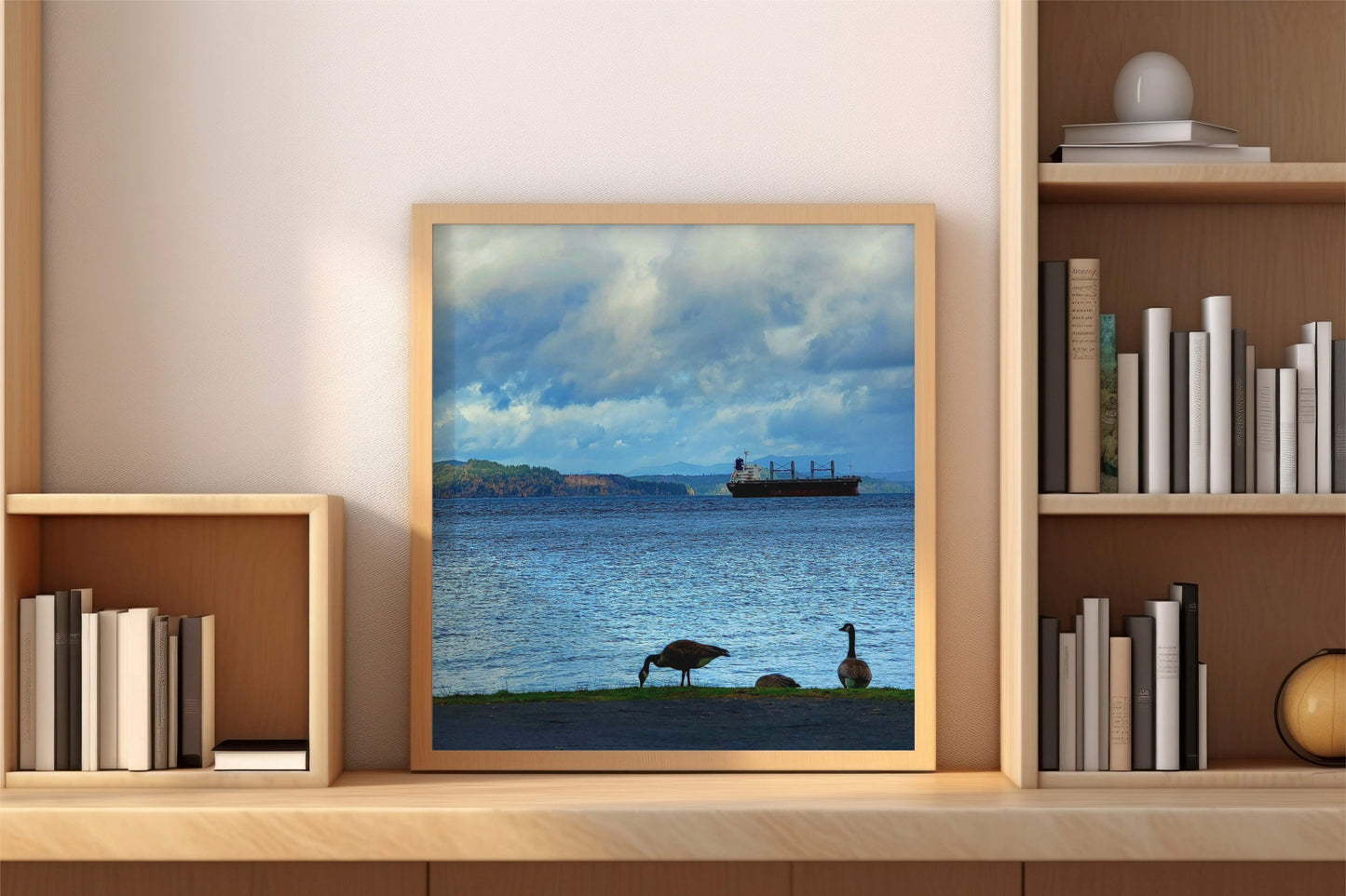 Watching Ships Museum-Quality Wall Art Print