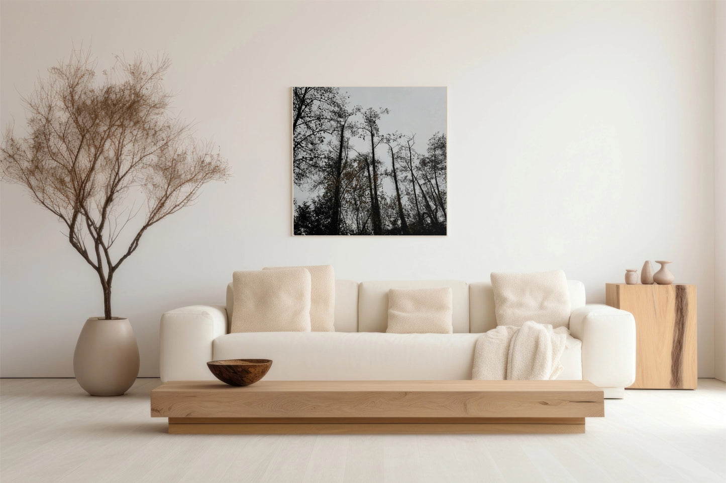 The Trees Rise Museum-Quality Wall Art Print