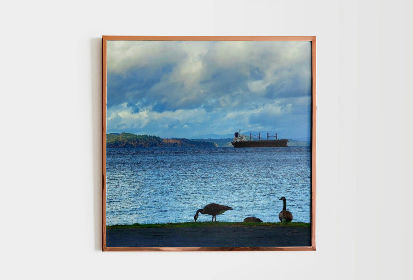 Watching Ships Museum-Quality Wall Art Print