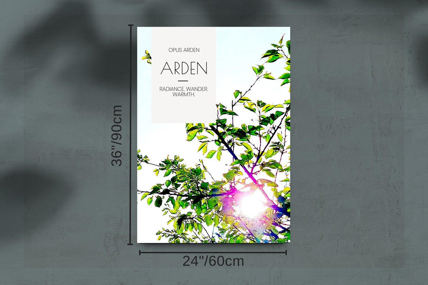 Vert Branches Premium Semi-Glossy Paper Poster