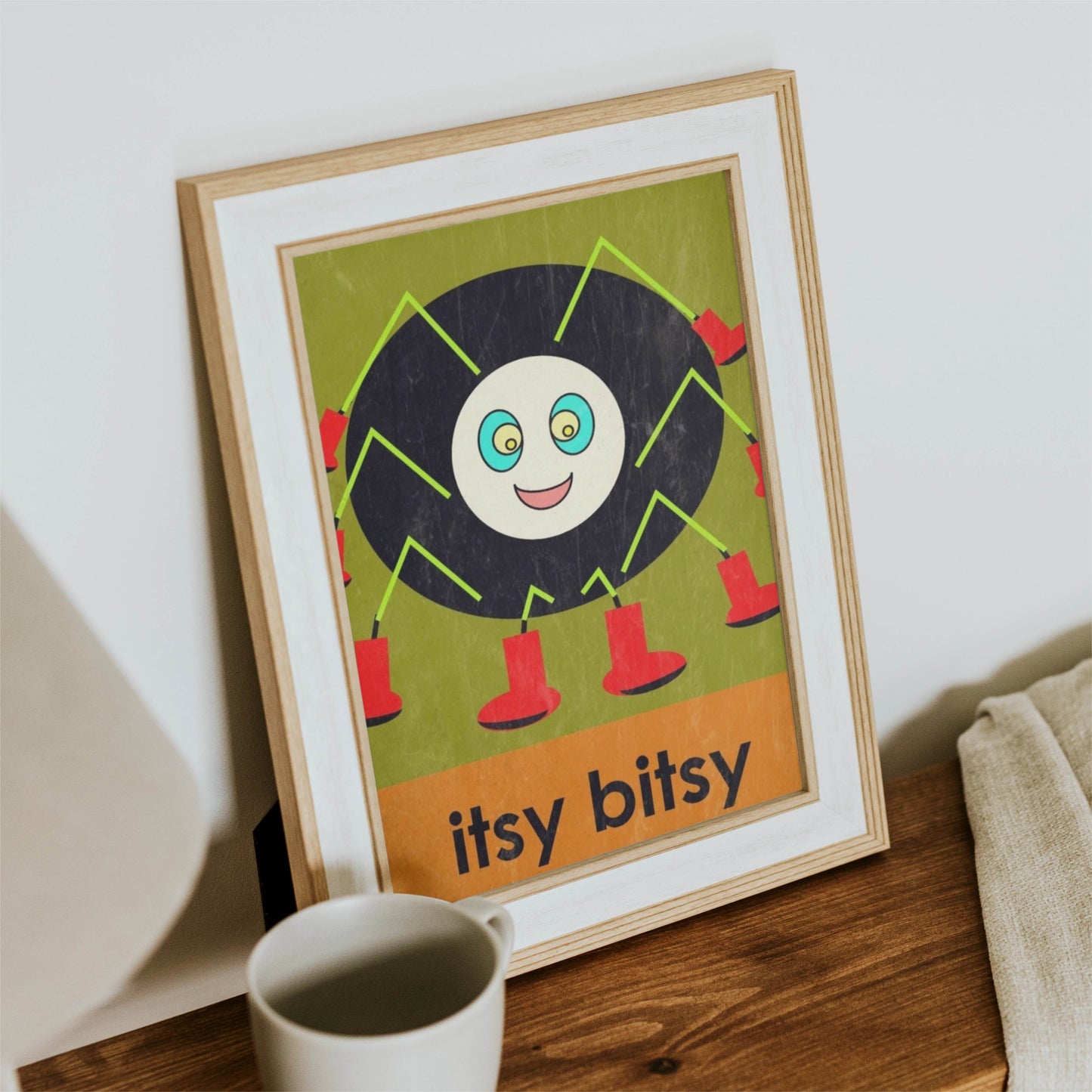 Itsy Bitsy Semi-Glossy Paper Wall Art Print