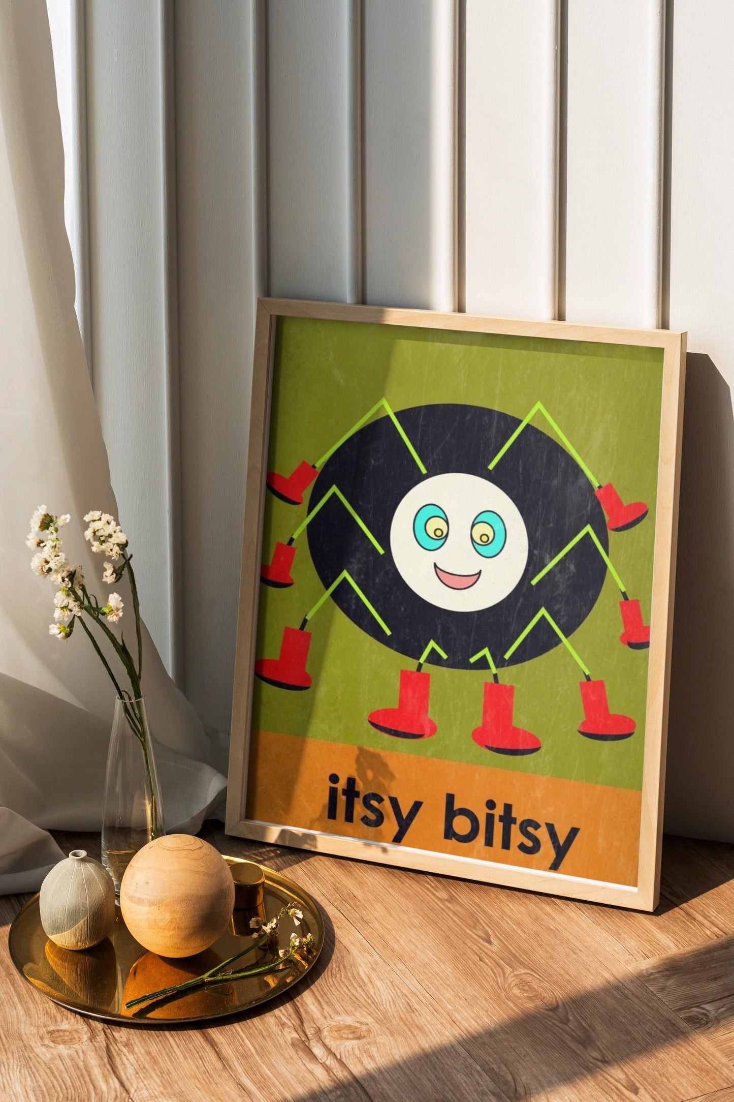 Itsy Bitsy Semi-Glossy Paper Wall Art Print