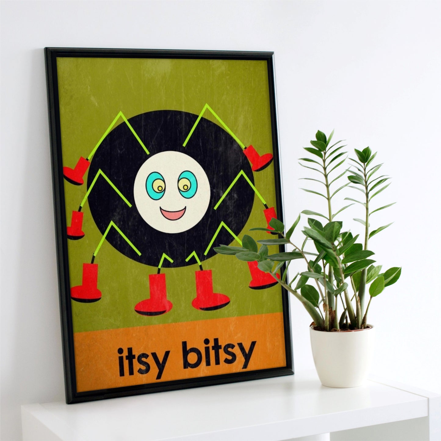 Itsy Bitsy Semi-Glossy Paper Wall Art Print