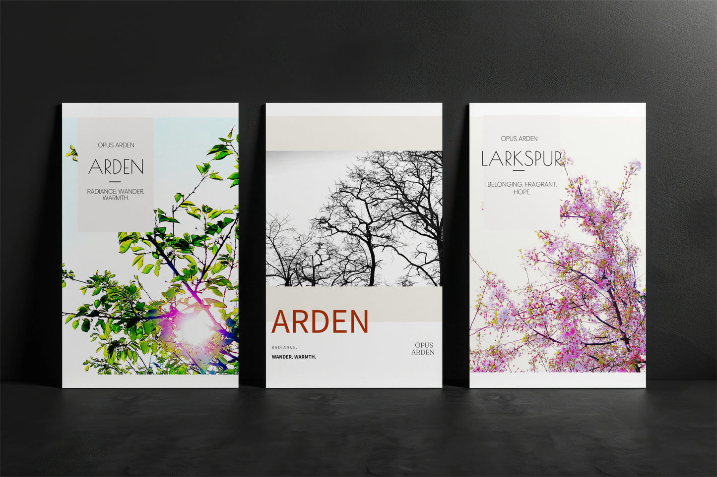 Vert Branches Premium Semi-Glossy Paper Poster