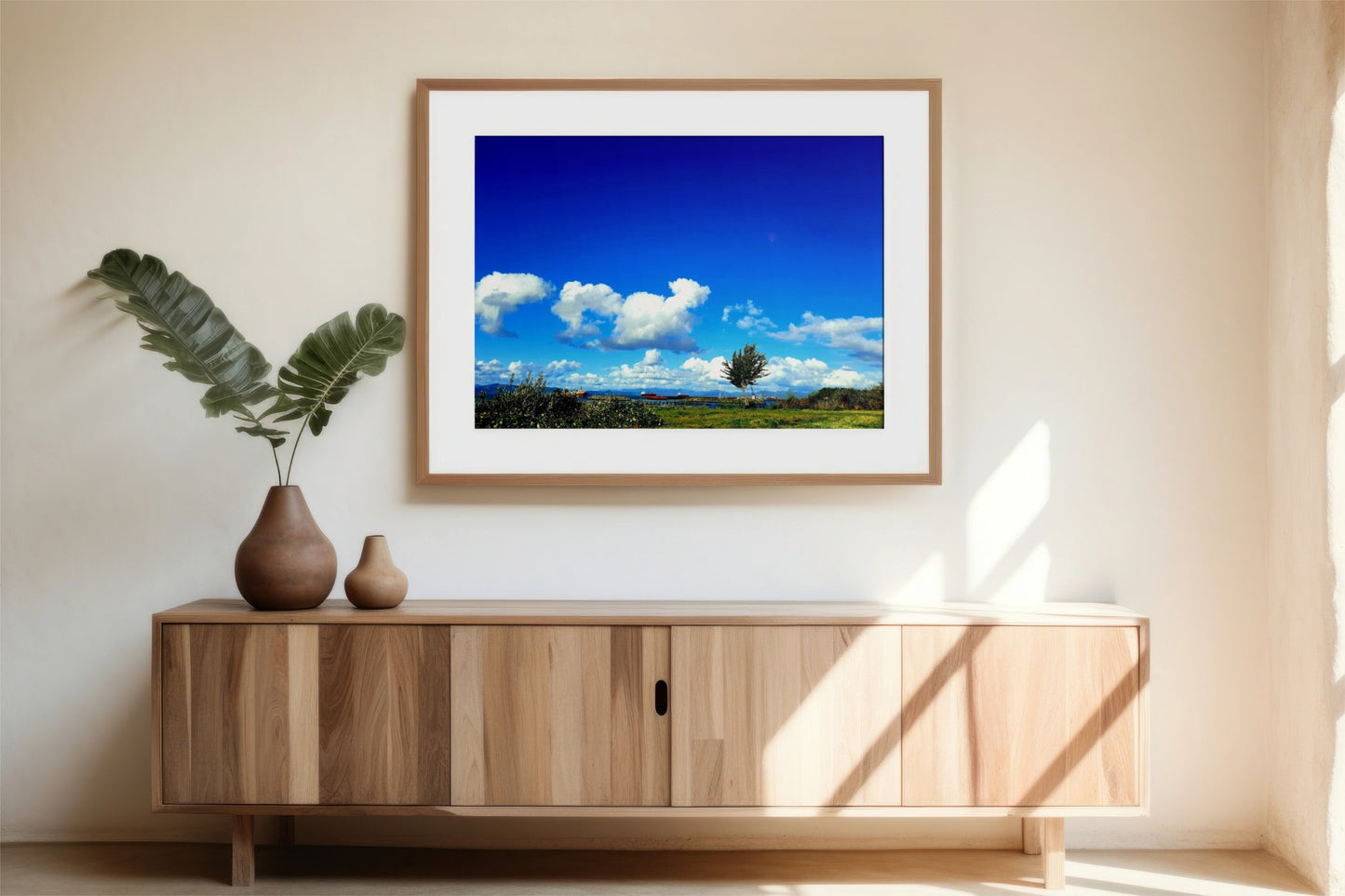 Harold and the Clouds Museum-Quality Wall Art Print