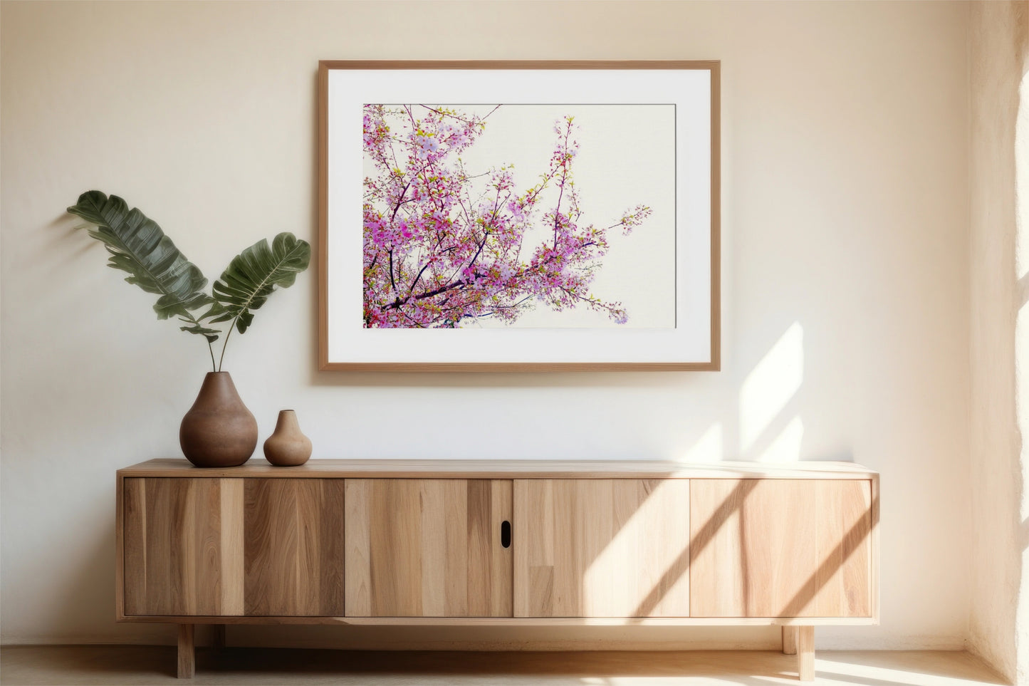 Rose Cherry Blossoms Museum-Quality Wall Art Print