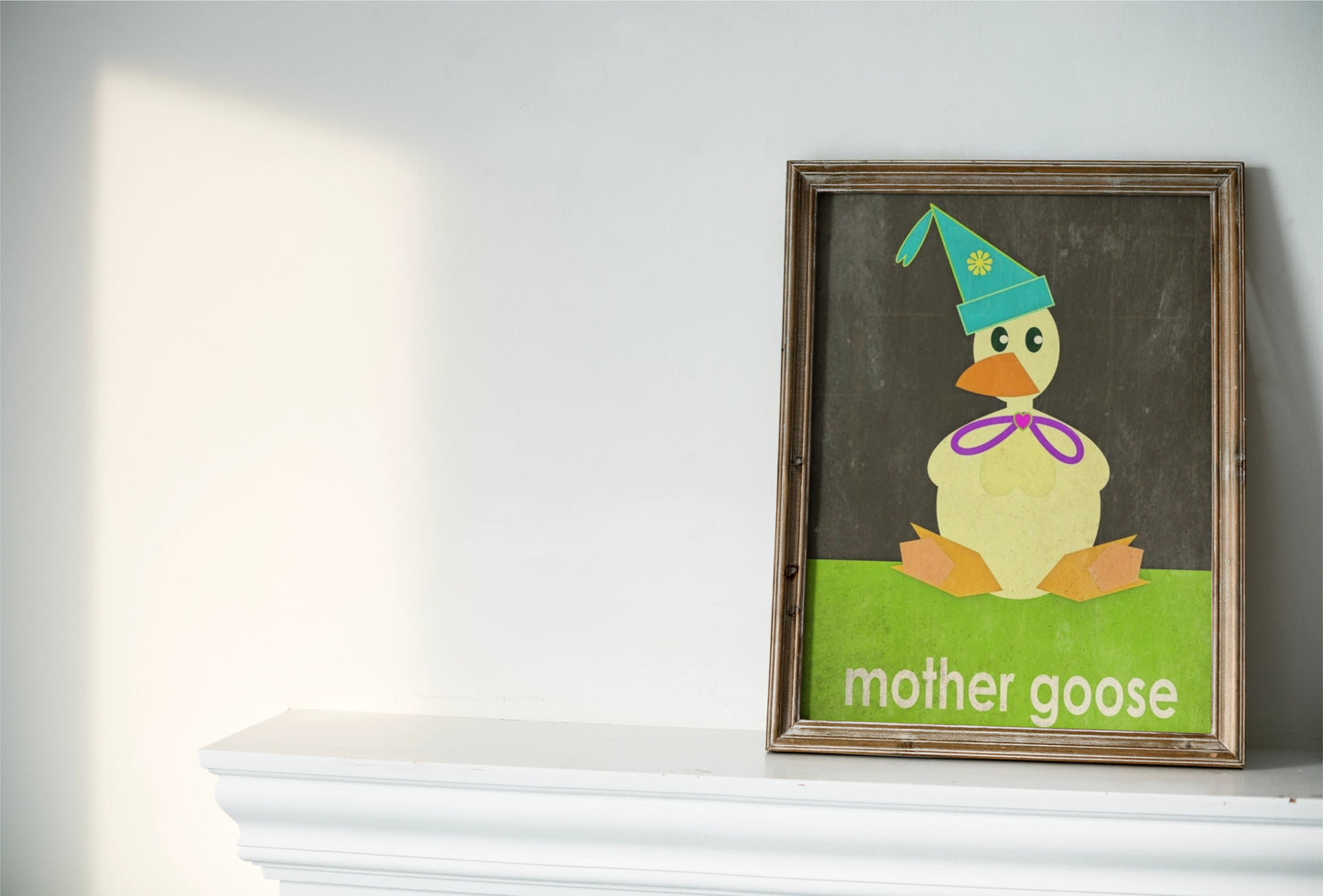 Mother Goose Semi-Glossy Paper Wall Art Print