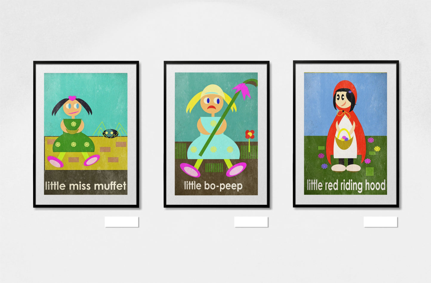 Little Bo- Peep Semi-Glossy Paper Wall Art Print